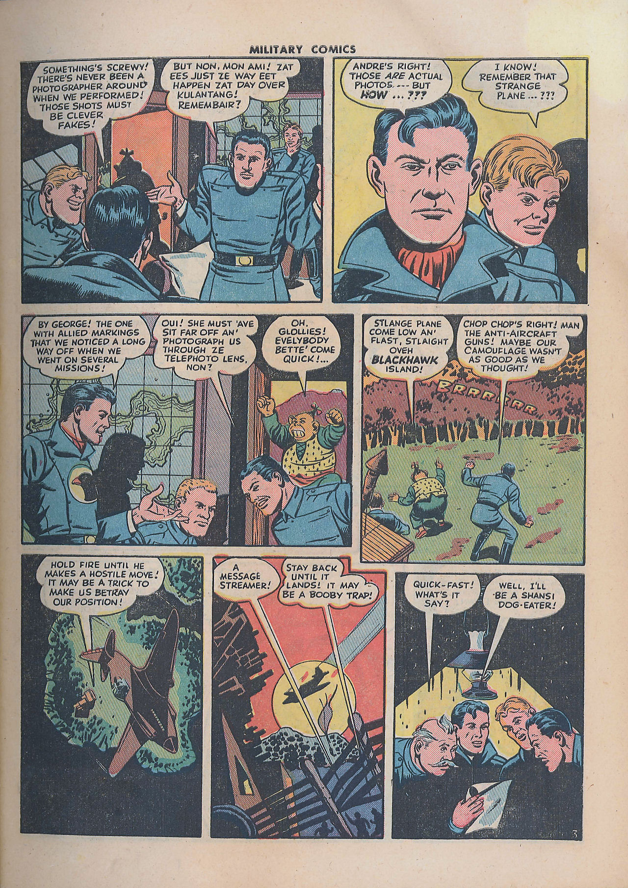 Military Comics #34 (Quality Comics), page 5. Public domain (US).