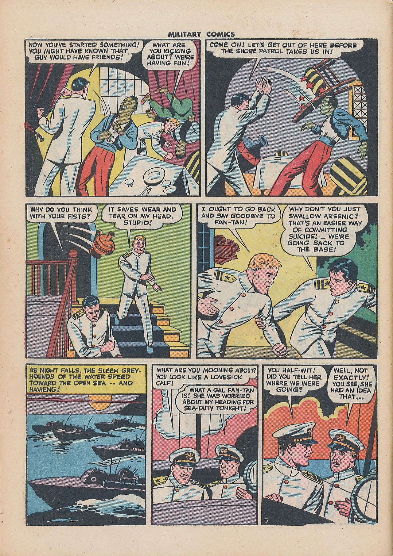 Military Comics #34 (Quality Comics), page 46. Public domain (US).
