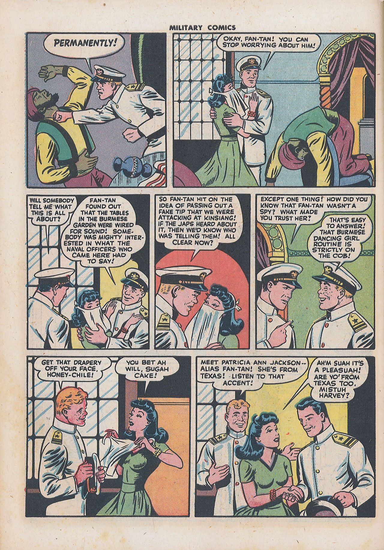 Military Comics #34 (Quality Comics), page 50. Public domain (US).