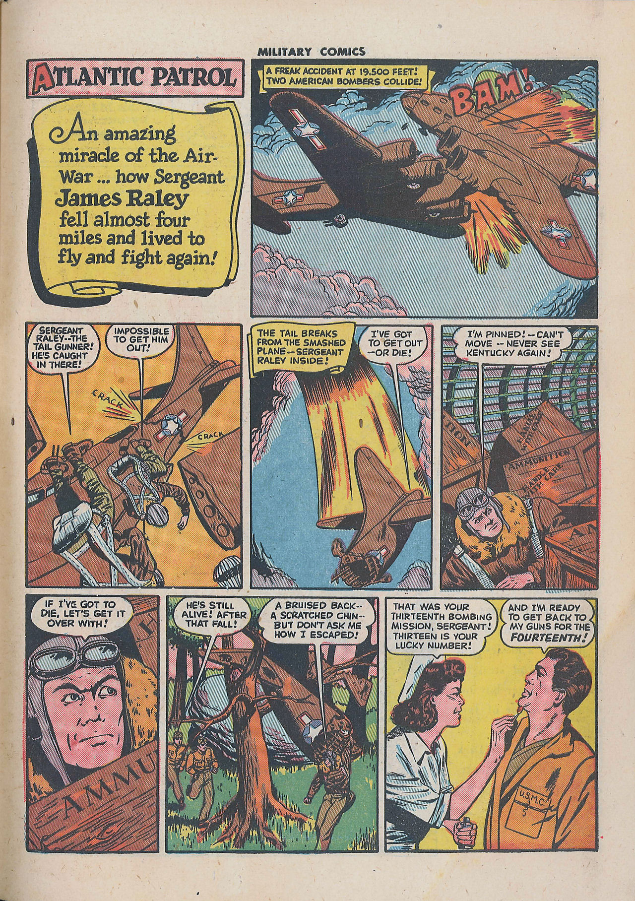 Military Comics #34 (Quality Comics), page 51. Public domain (US).
