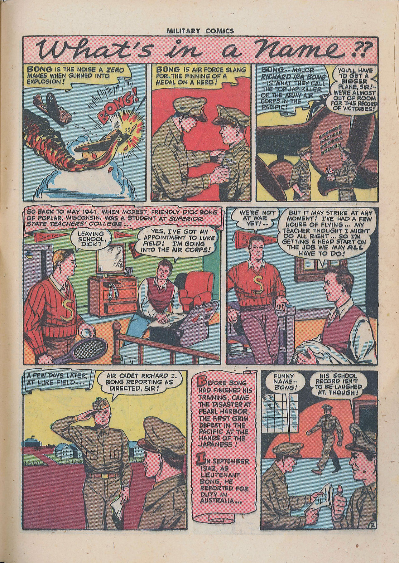 Military Comics #34 (Quality Comics), page 53. Public domain (US).
