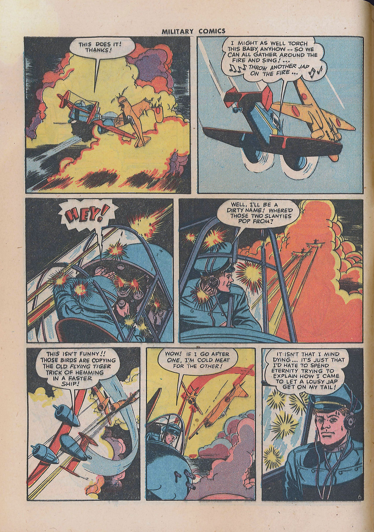 Military Comics #34 (Quality Comics), page 8. Public domain (US).