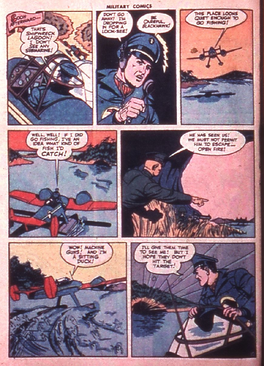 Military Comics #35 (Quality Comics), page 12. Public domain (US).