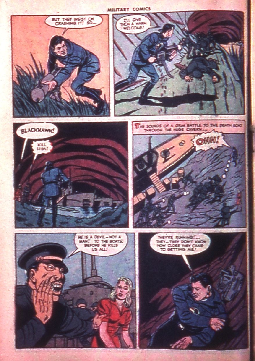 Military Comics #35 (Quality Comics), page 14. Public domain (US).