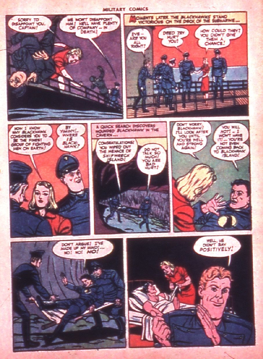 Military Comics #35 (Quality Comics), page 17. Public domain (US).