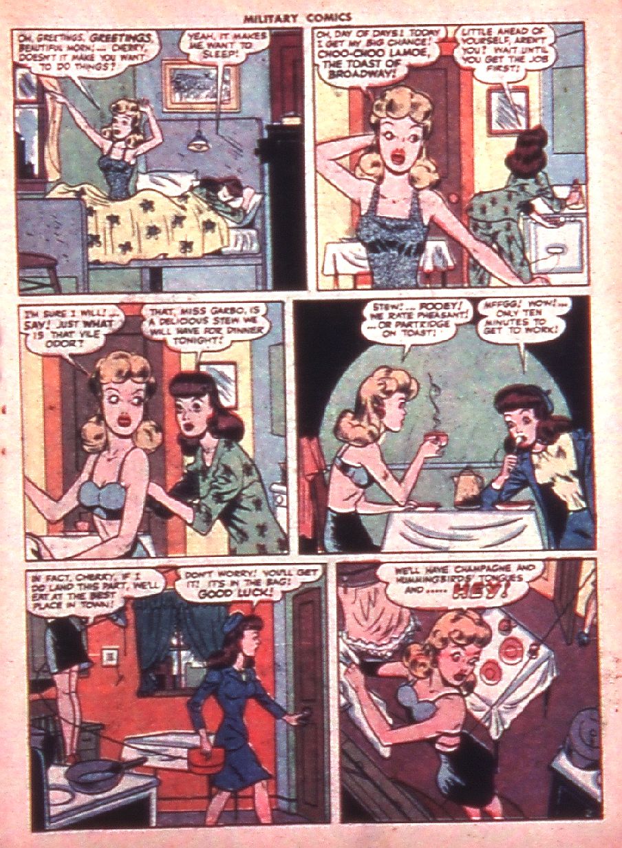 Military Comics #35 (Quality Comics), page 19. Public domain (US).
