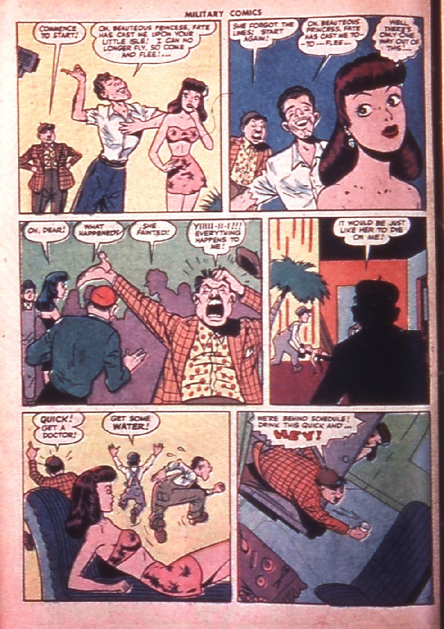 Military Comics #35 (Quality Comics), page 22. Public domain (US).