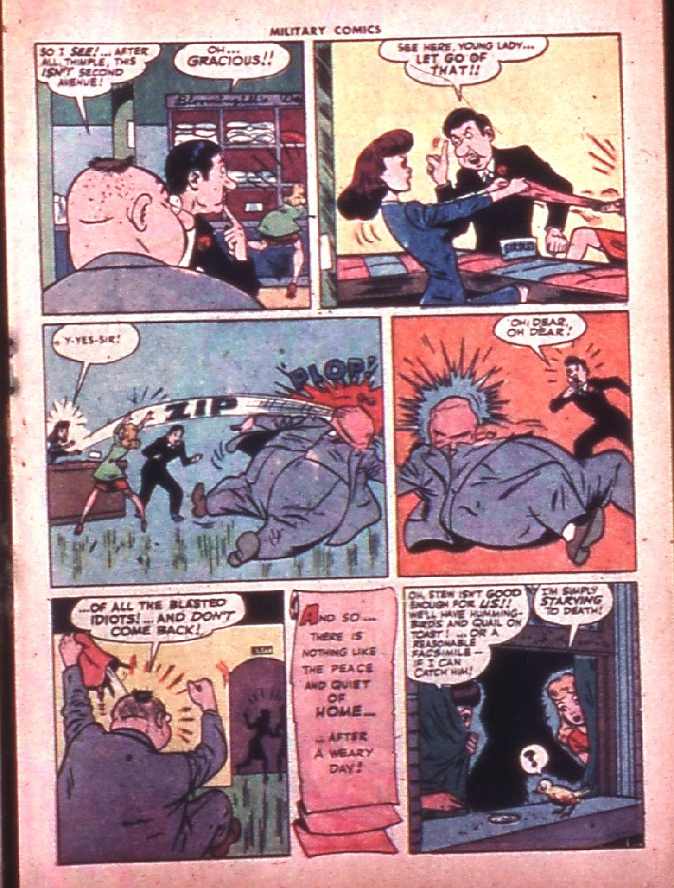 Military Comics #35 (Quality Comics), page 25. Public domain (US).