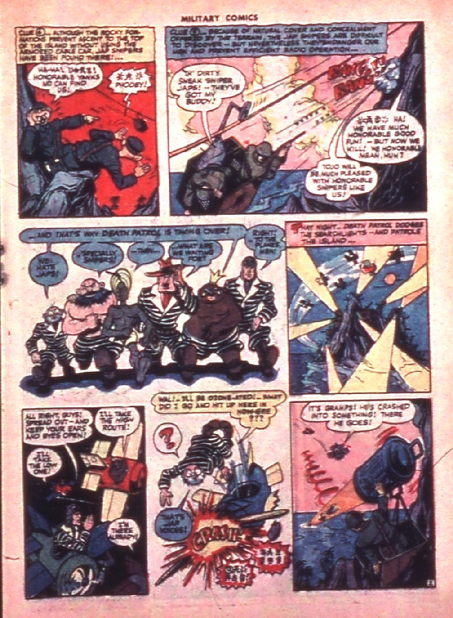 Military Comics #35 (Quality Comics), page 27. Public domain (US).