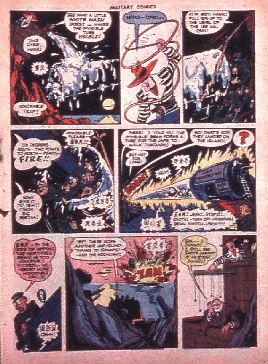 Military Comics #35 (Quality Comics), page 29. Public domain (US).