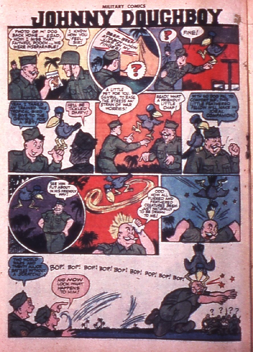 Military Comics #35 (Quality Comics), page 30. Public domain (US).