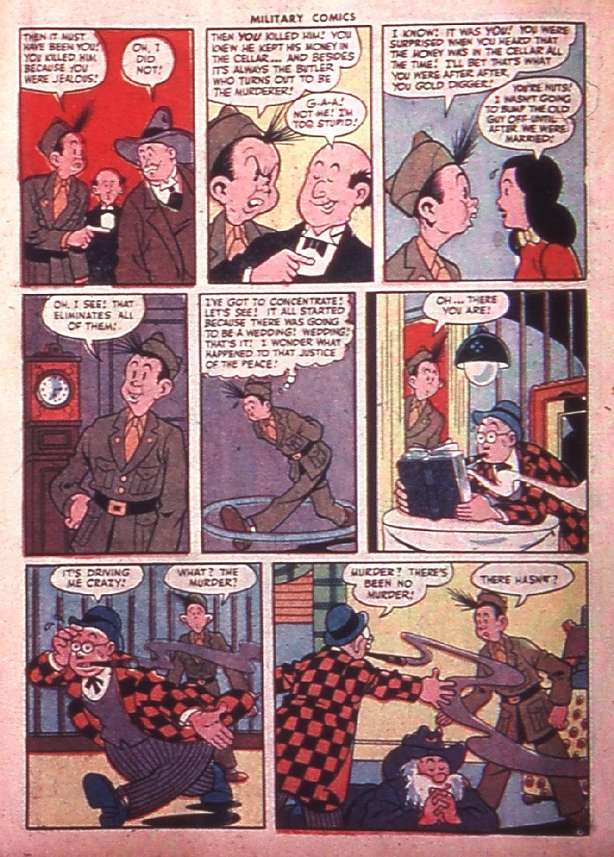 Military Comics #35 (Quality Comics), page 38. Public domain (US).