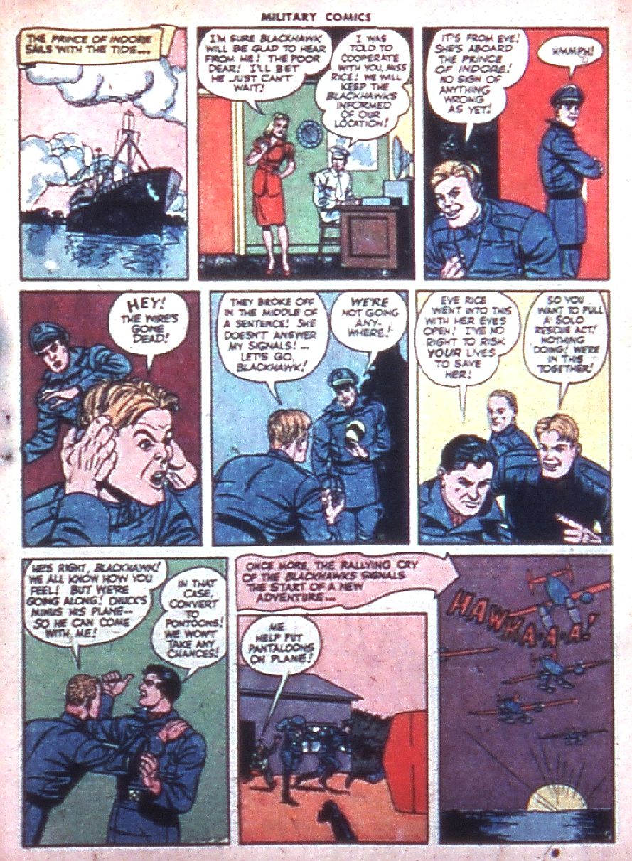 Military Comics #35 (Quality Comics), page 7. Public domain (US).