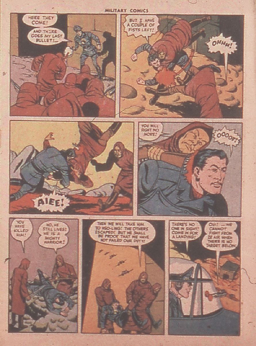 Military Comics #36 (Quality Comics), page 11. Public domain (US).