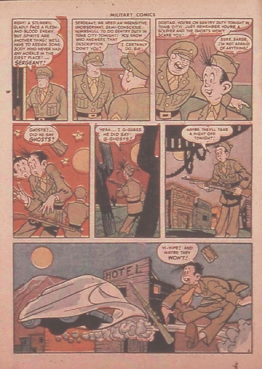 Military Comics #36 (Quality Comics), page 19. Public domain (US).