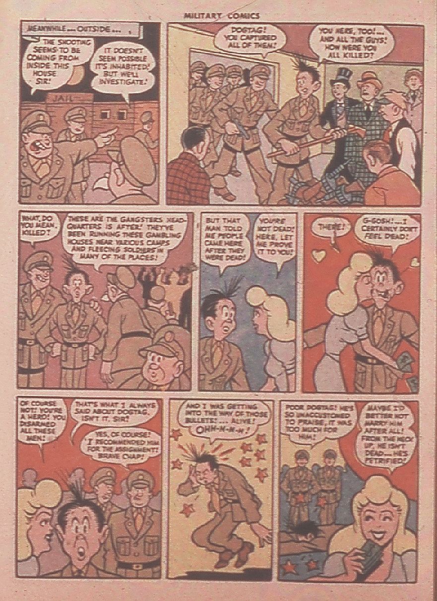 Military Comics #36 (Quality Comics), page 26. Public domain (US).