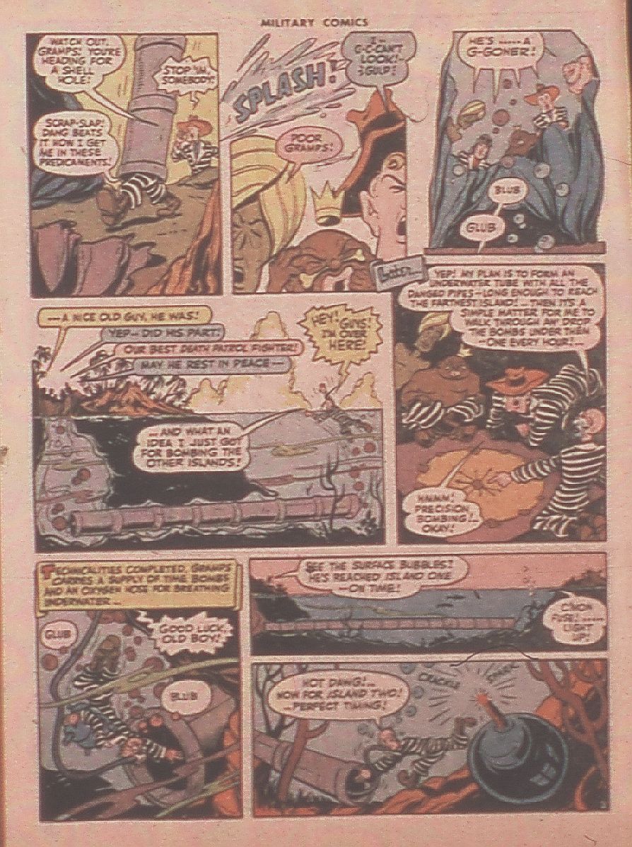 Military Comics #36 (Quality Comics), page 29. Public domain (US).