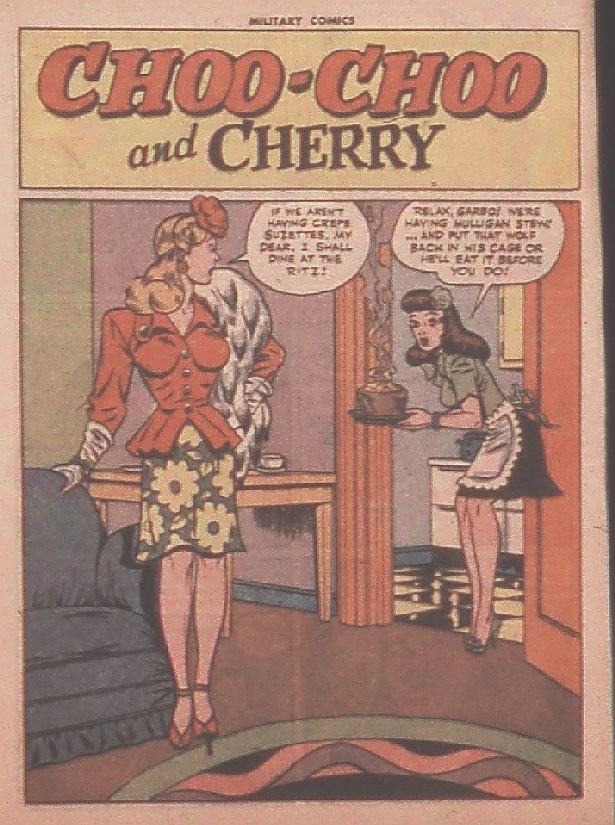 Military Comics #36 (Quality Comics), page 31. Public domain (US).