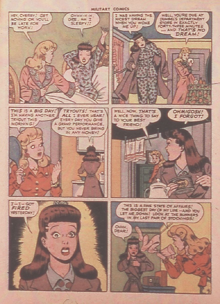 Military Comics #36 (Quality Comics), page 32. Public domain (US).