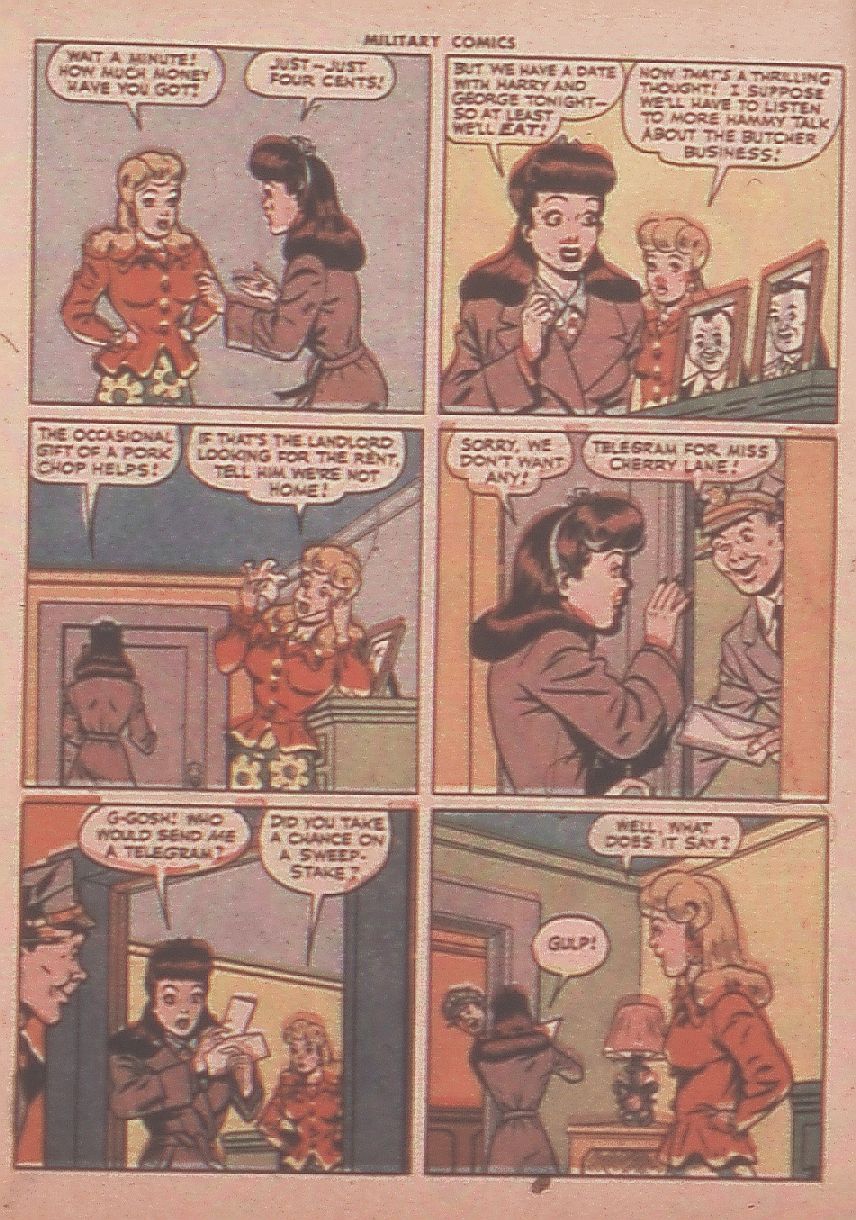 Military Comics #36 (Quality Comics), page 33. Public domain (US).