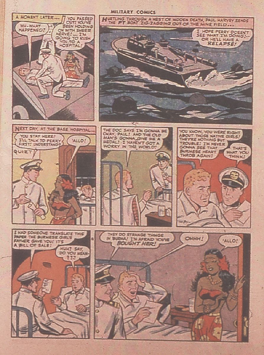 Military Comics #36 (Quality Comics), page 50. Public domain (US).