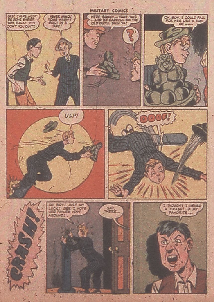 Military Comics #36 (Quality Comics), page 55. Public domain (US).