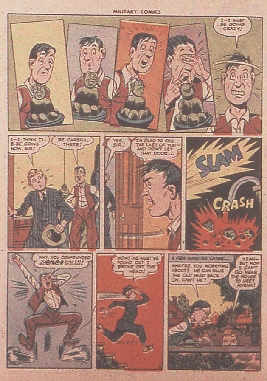 Military Comics #36 (Quality Comics), page 56. Public domain (US).