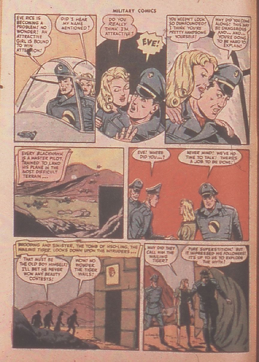 Military Comics #36 (Quality Comics), page 8. Public domain (US).