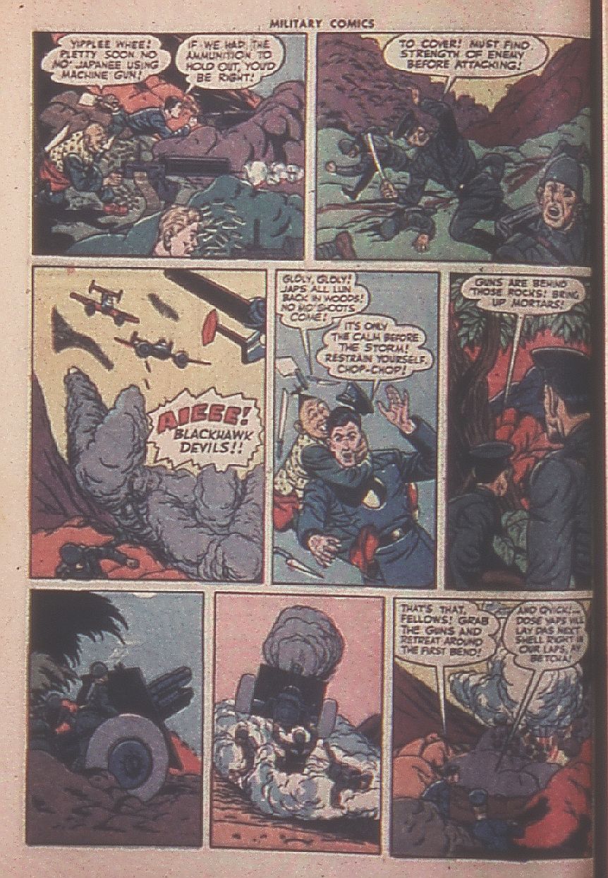 Military Comics #37 (Quality Comics), page 12. Public domain (US).