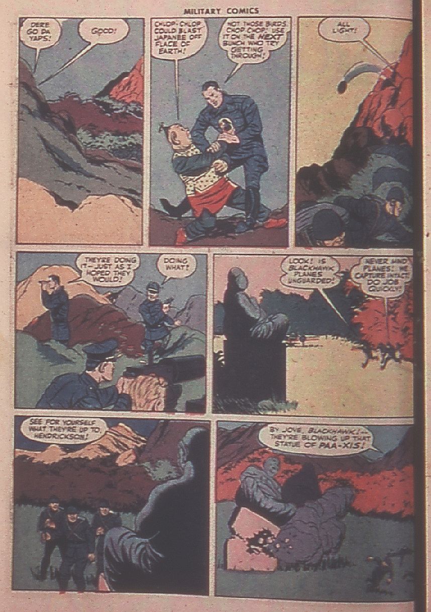 Military Comics #37 (Quality Comics), page 14. Public domain (US).
