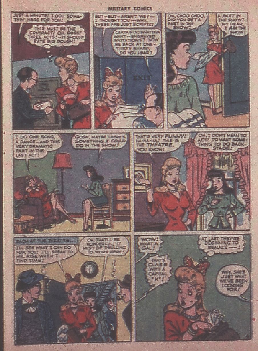 Military Comics #37 (Quality Comics), page 21. Public domain (US).