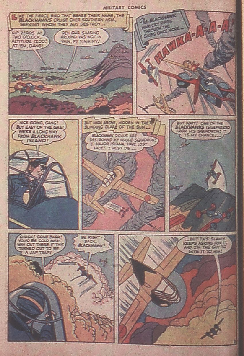 Military Comics #37 (Quality Comics), page 4. Public domain (US).