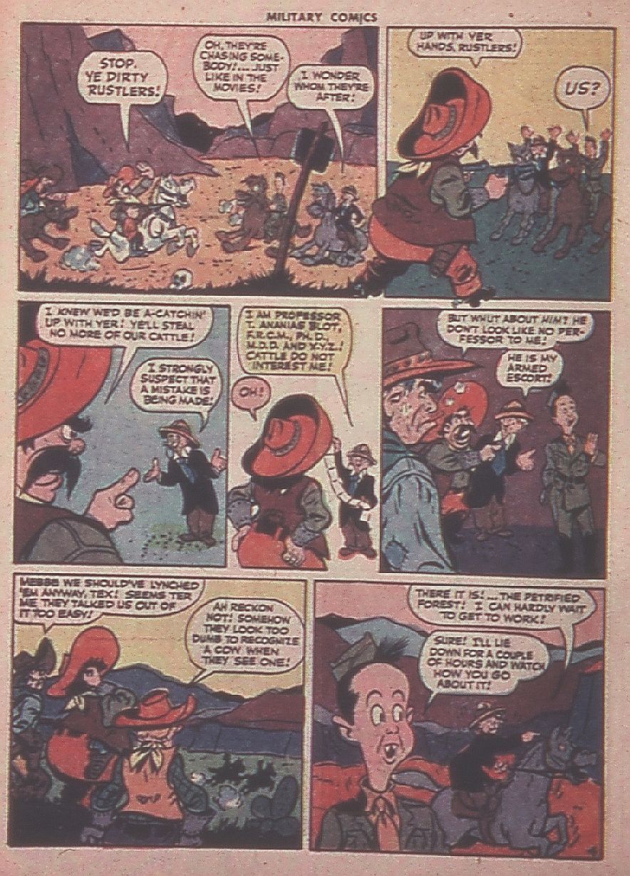 Military Comics #37 (Quality Comics), page 34. Public domain (US).