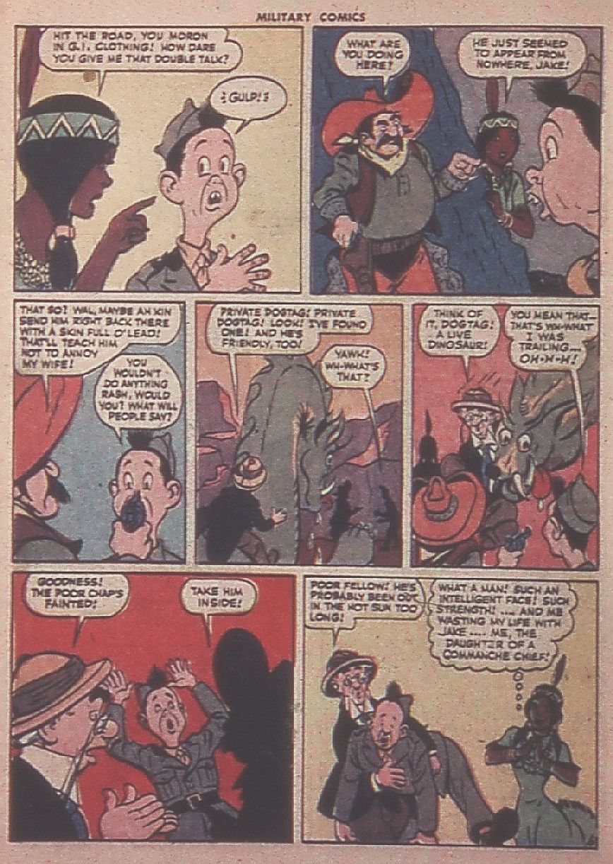 Military Comics #37 (Quality Comics), page 36. Public domain (US).