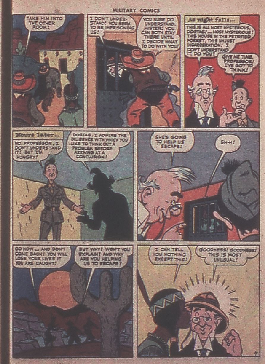 Military Comics #37 (Quality Comics), page 37. Public domain (US).