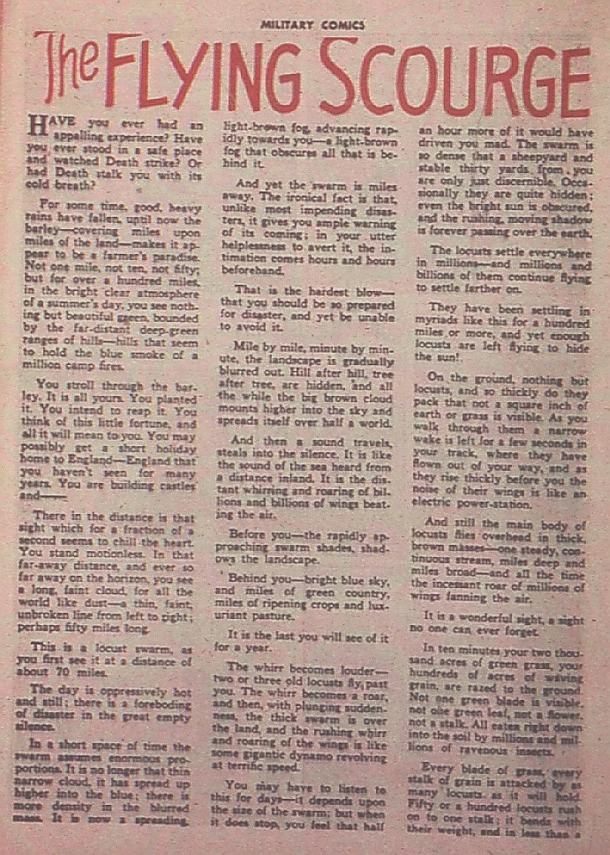 Military Comics #37 (Quality Comics), page 40. Public domain (US).