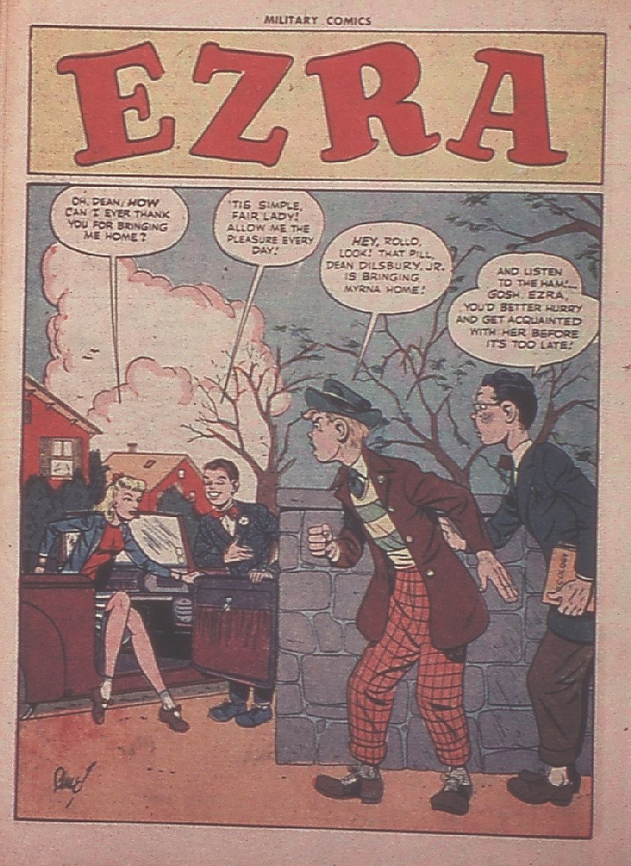 Military Comics #37 (Quality Comics), page 42. Public domain (US).