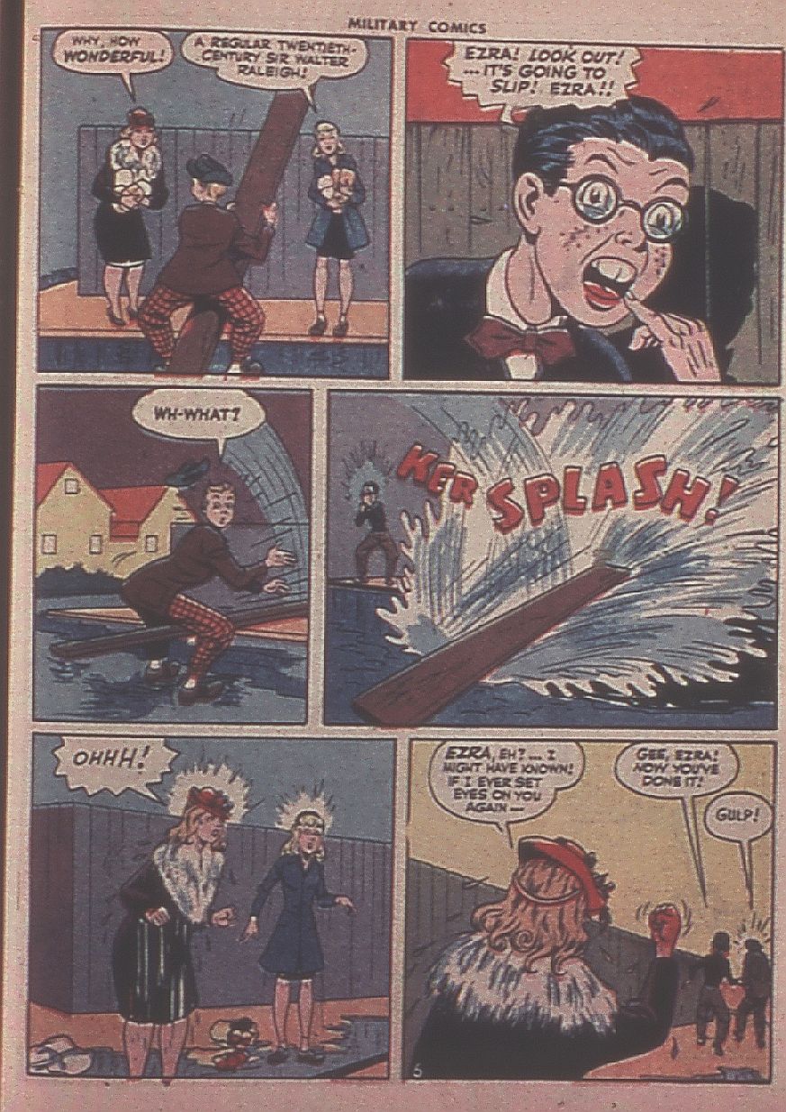 Military Comics #37 (Quality Comics), page 47. Public domain (US).