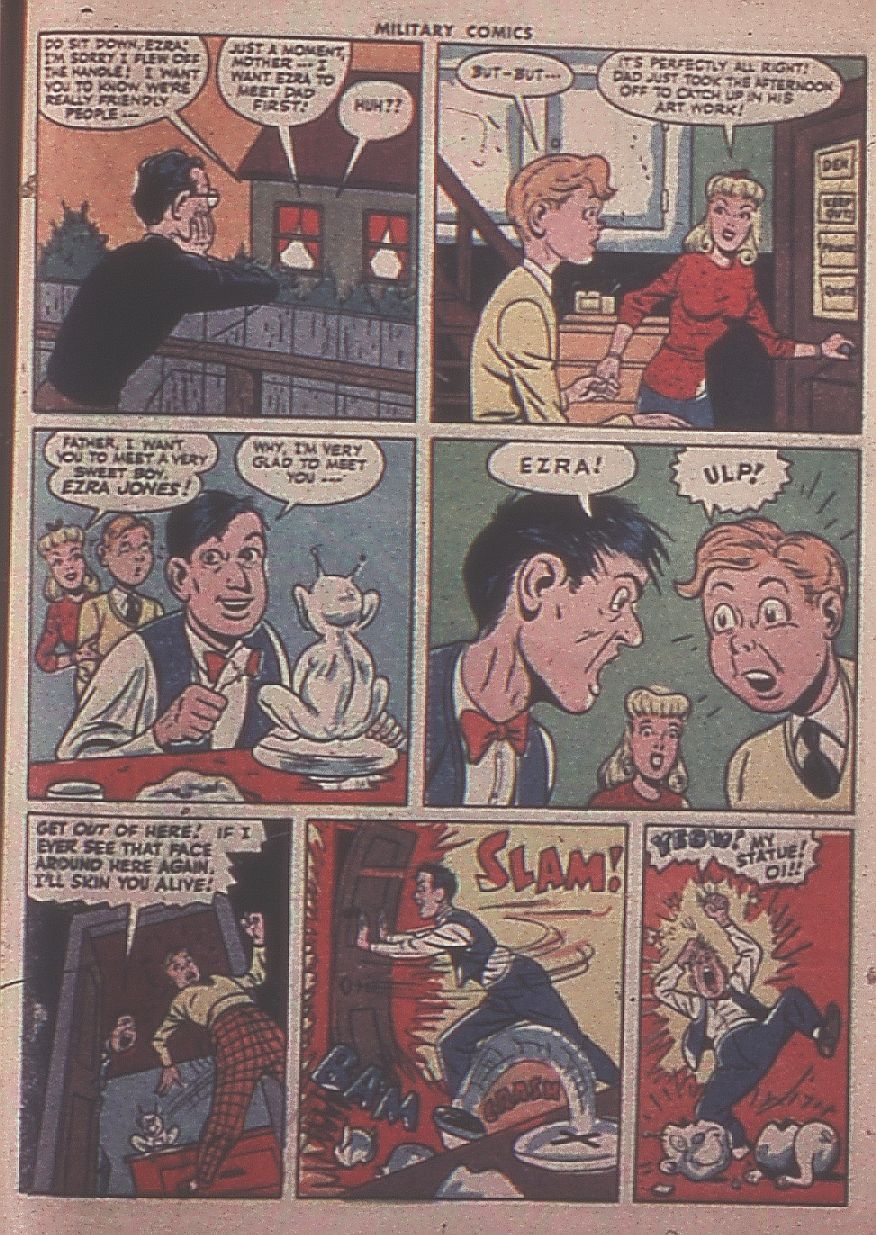 Military Comics #37 (Quality Comics), page 49. Public domain (US).