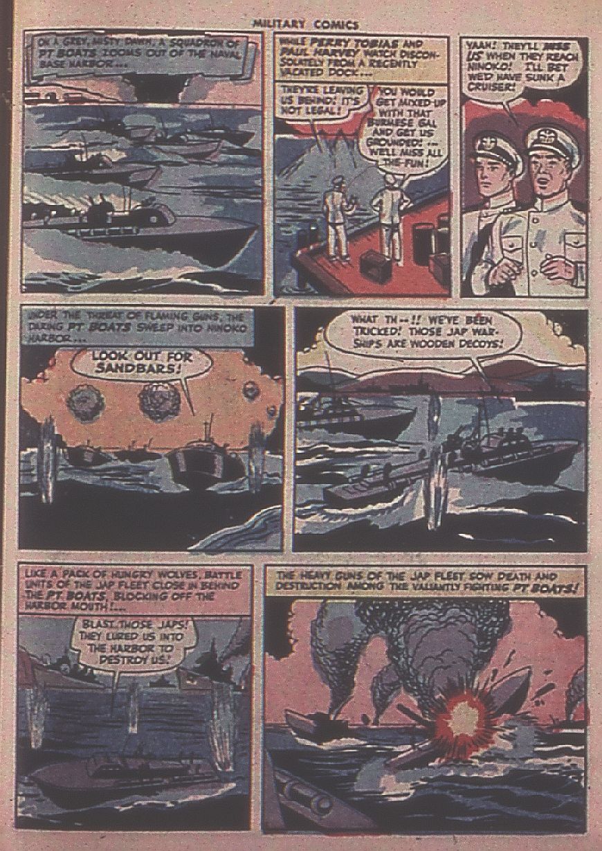 Military Comics #37 (Quality Comics), page 51. Public domain (US).