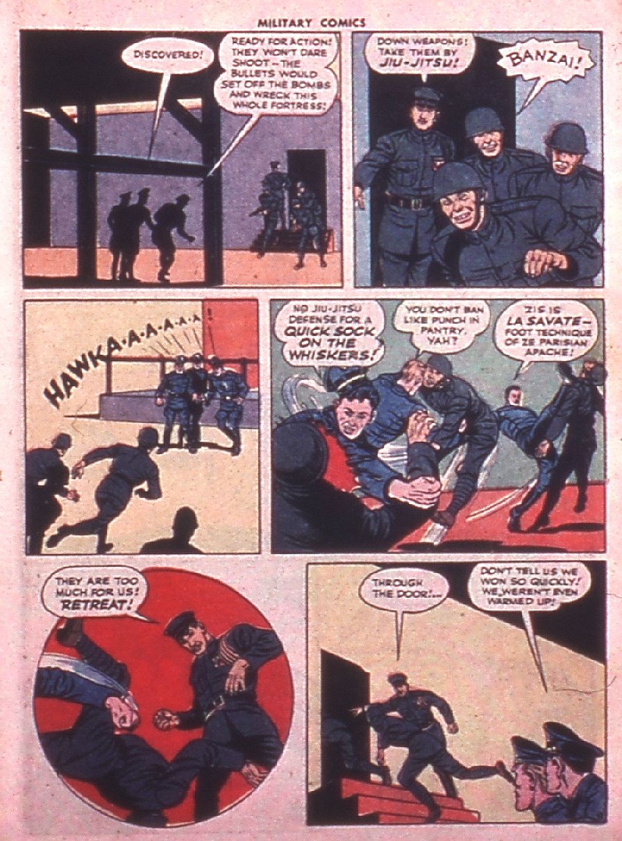 Military Comics #38 (Quality Comics), page 11. Public domain (US).