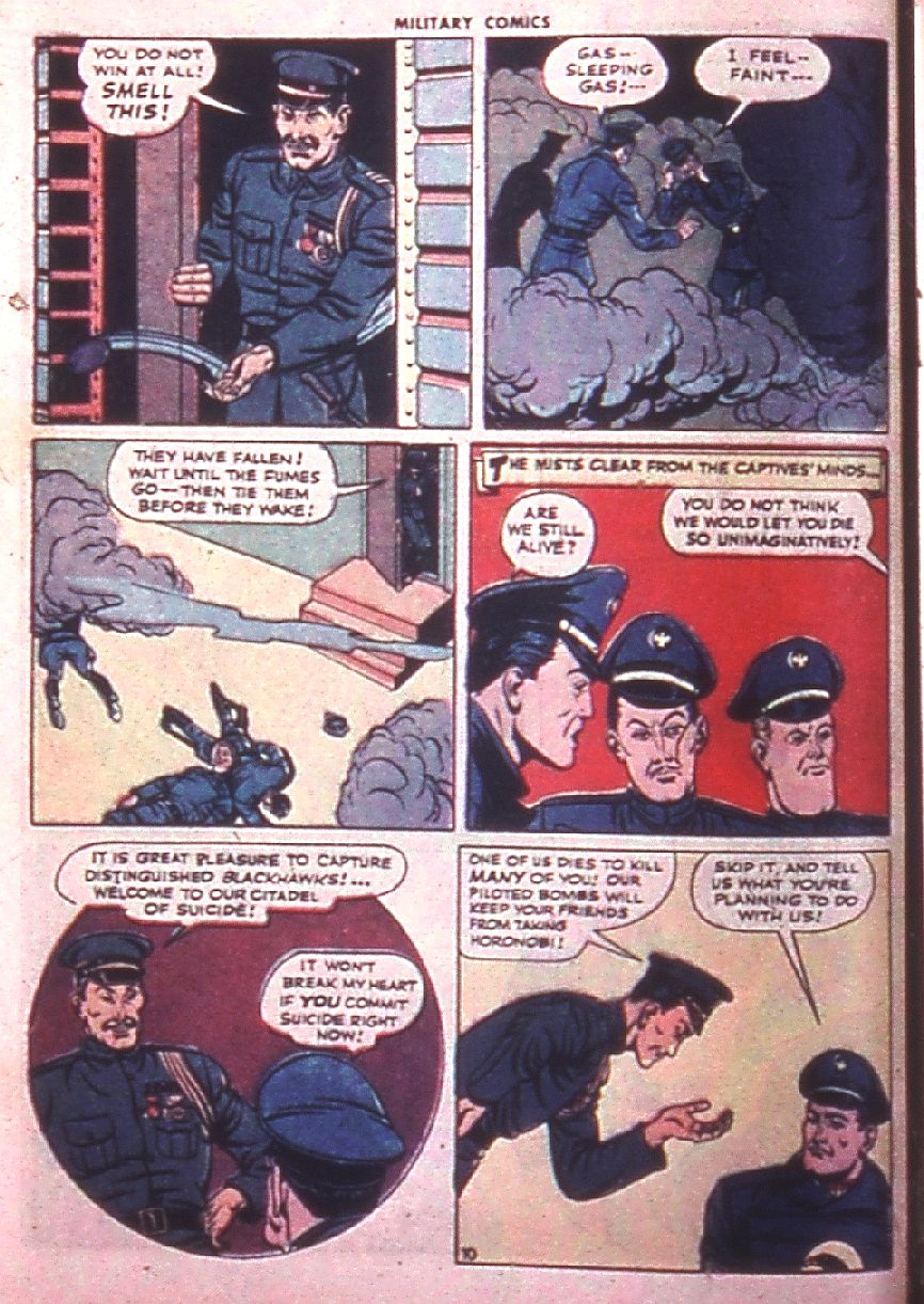 Military Comics #38 (Quality Comics), page 12. Public domain (US).