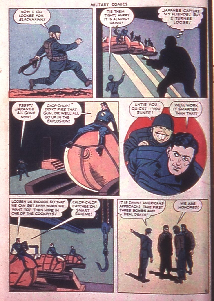 Military Comics #38 (Quality Comics), page 14. Public domain (US).