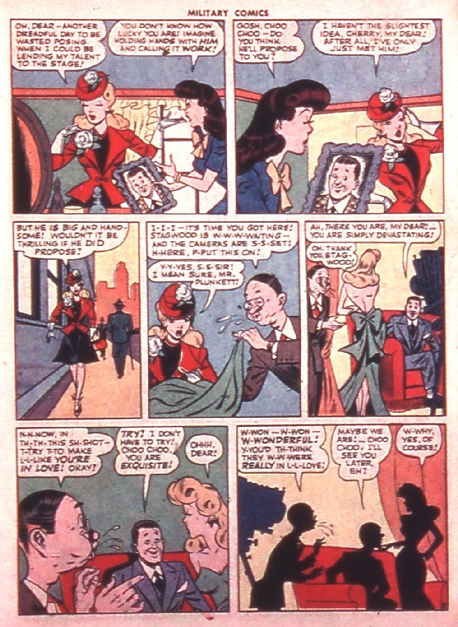 Military Comics #38 (Quality Comics), page 19. Public domain (US).