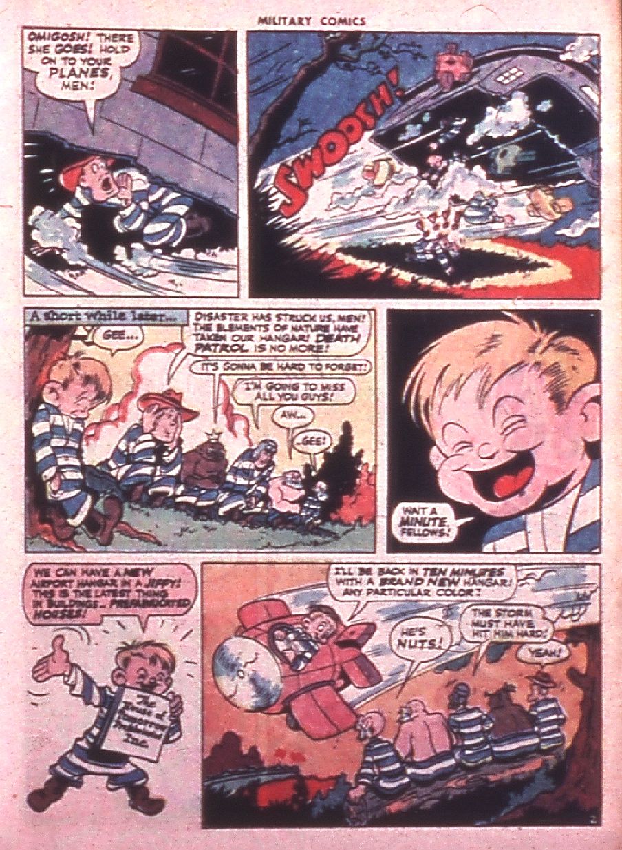 Military Comics #38 (Quality Comics), page 27. Public domain (US).