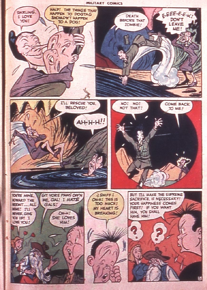 Military Comics #38 (Quality Comics), page 35. Public domain (US).