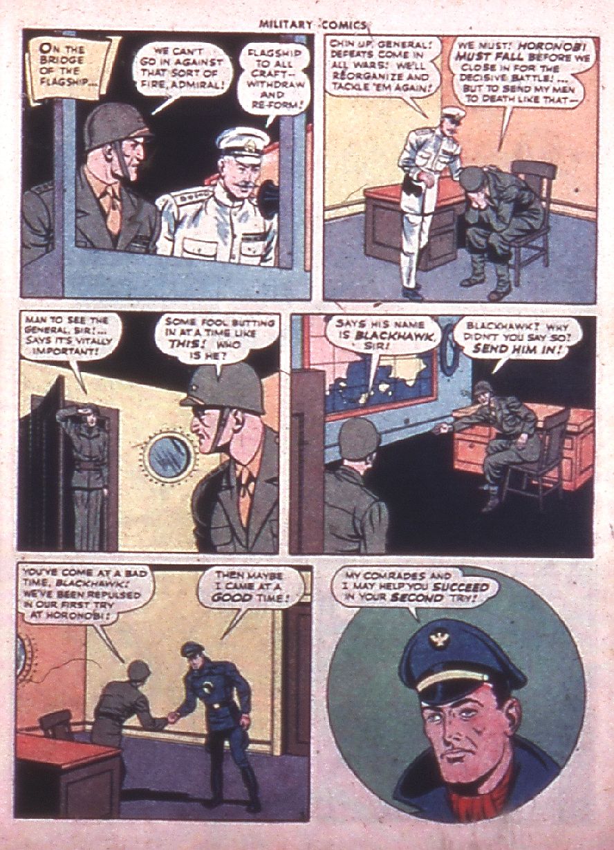 Military Comics #38 (Quality Comics), page 5. Public domain (US).