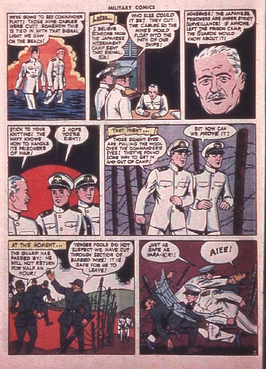 Military Comics #38 (Quality Comics), page 44. Public domain (US).