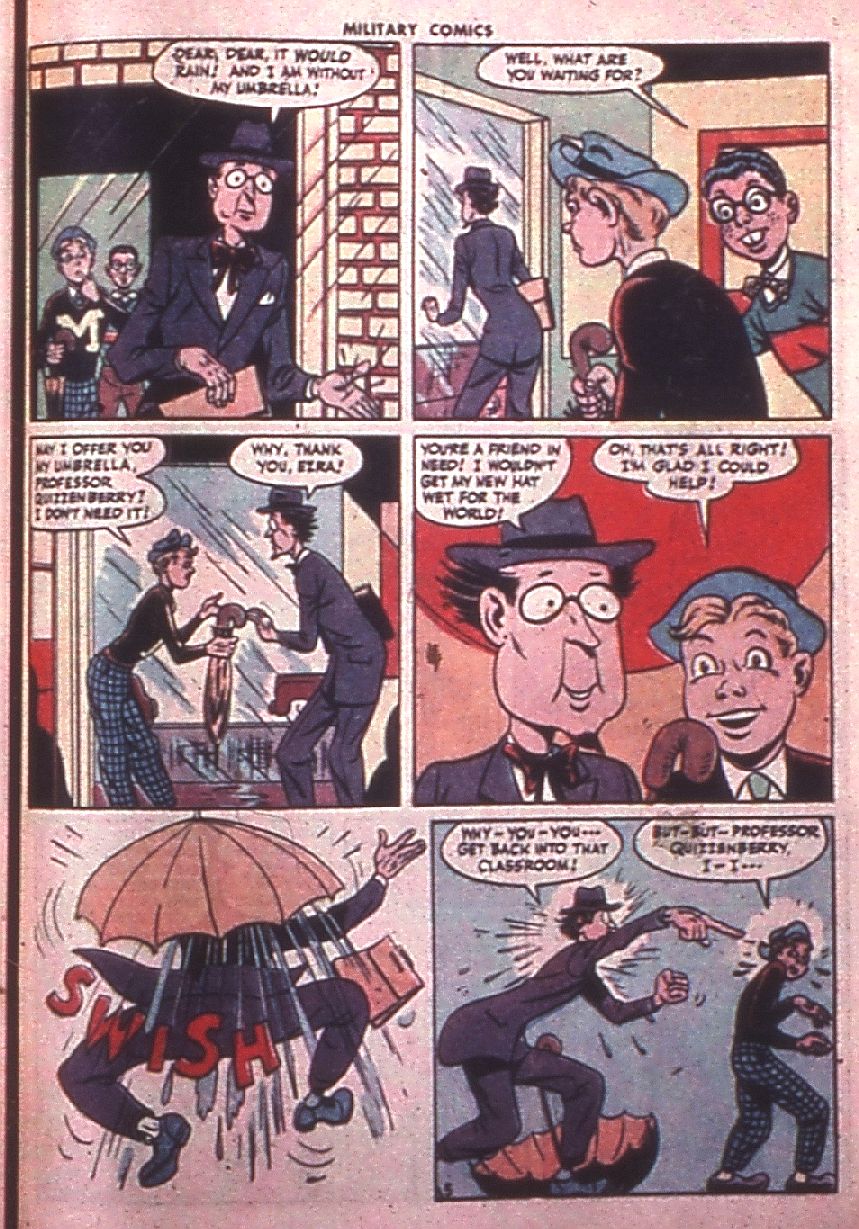 Military Comics #38 (Quality Comics), page 55. Public domain (US).