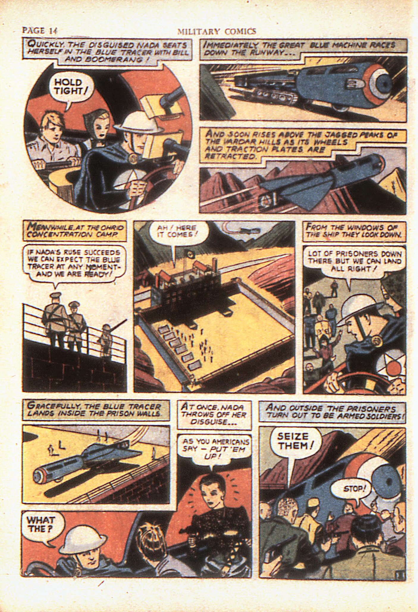 Military Comics #4 (Quality Comics), page 16. Public domain (US).